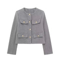 R&B | Kurz geschnittene Damenwolljacke
