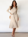 Strick Midi Kleid