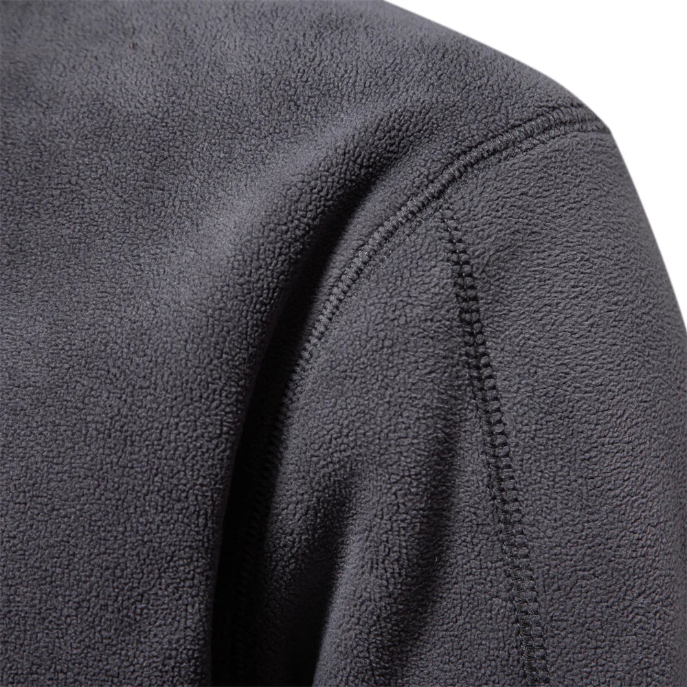 R&B | Weiches Fleece Sweatshirt mit Reißverschluss Warm und Komfortabel Ideal für Kaltes Wetter