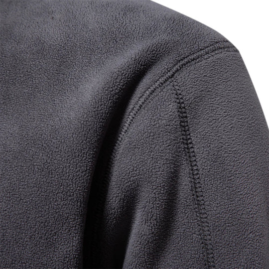 R&B | Weiches Fleece Sweatshirt mit Reißverschluss Warm und Komfortabel Ideal für Kaltes Wetter