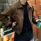 R&B | Stilvolle Vintage Casualherbstjacke für Herren