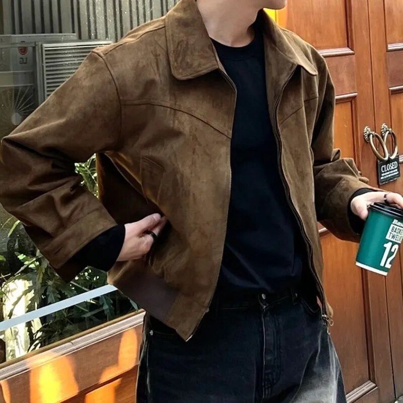 R&B | Stilvolle Vintage Casualherbstjacke für Herren