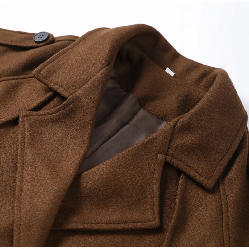 R&B | Woolly Coat - Damenmantel für Herbst und Winter