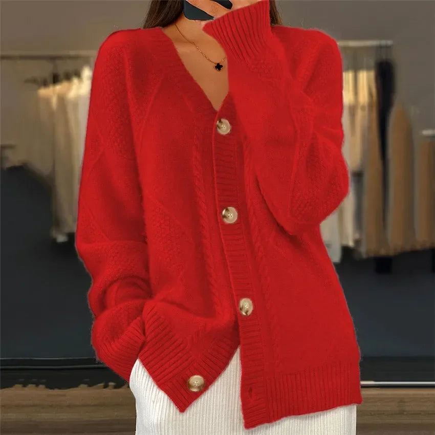 Heidi-Mode | Formeller Button-Cardigan für Damen