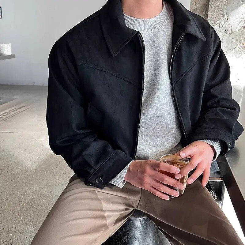 R&B | Stilvolle Vintage Casualherbstjacke für Herren