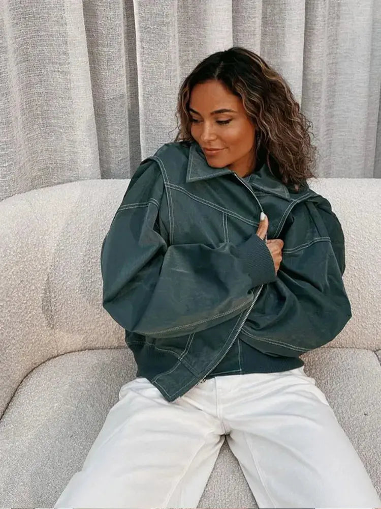 R&B | Jacke in Übergröße Herbstmode