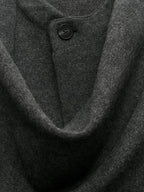 R&B | Gestrickte Capejacke Mit Schal Für Damen Im Eleganten Herbststil