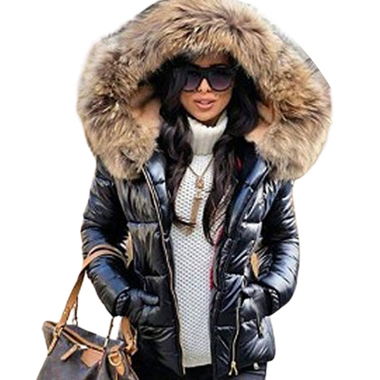 R&B | Winterjacke - Daunenjacke mit Warmer Kapuze