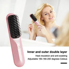 EB Brush - Kabellose Haarbürste für Locken, Wellen und Styling