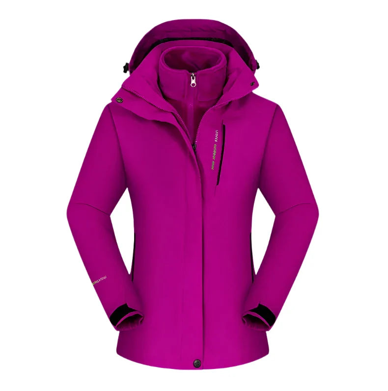 R&B | 3-In-1 Fleecegefütterte Wanderojacke