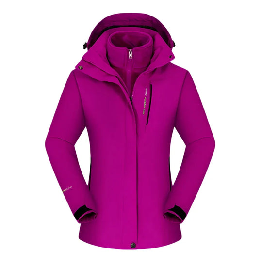 R&B | 3-In-1 Fleecegefütterte Wanderojacke