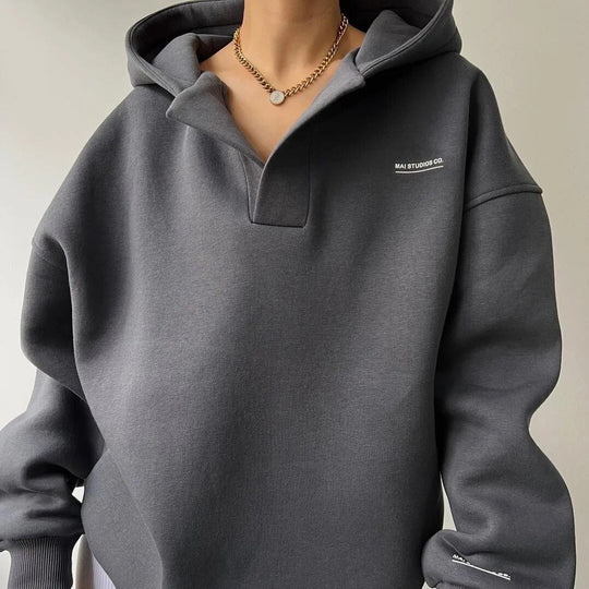 R&B | Modern V-Hals Hoodie