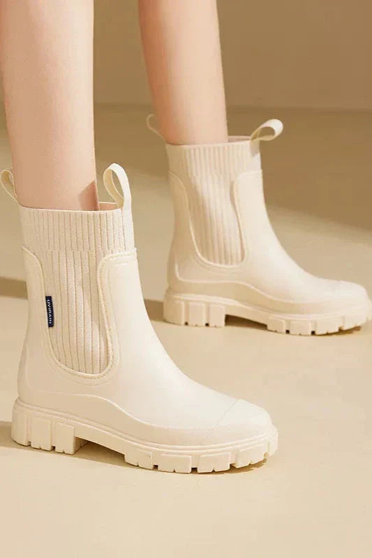 R&B | Wasserdichte Stiefeletten mit Chunky Sohle