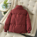 R&B | Herbst/Winter Stehkragen Pufferjacke