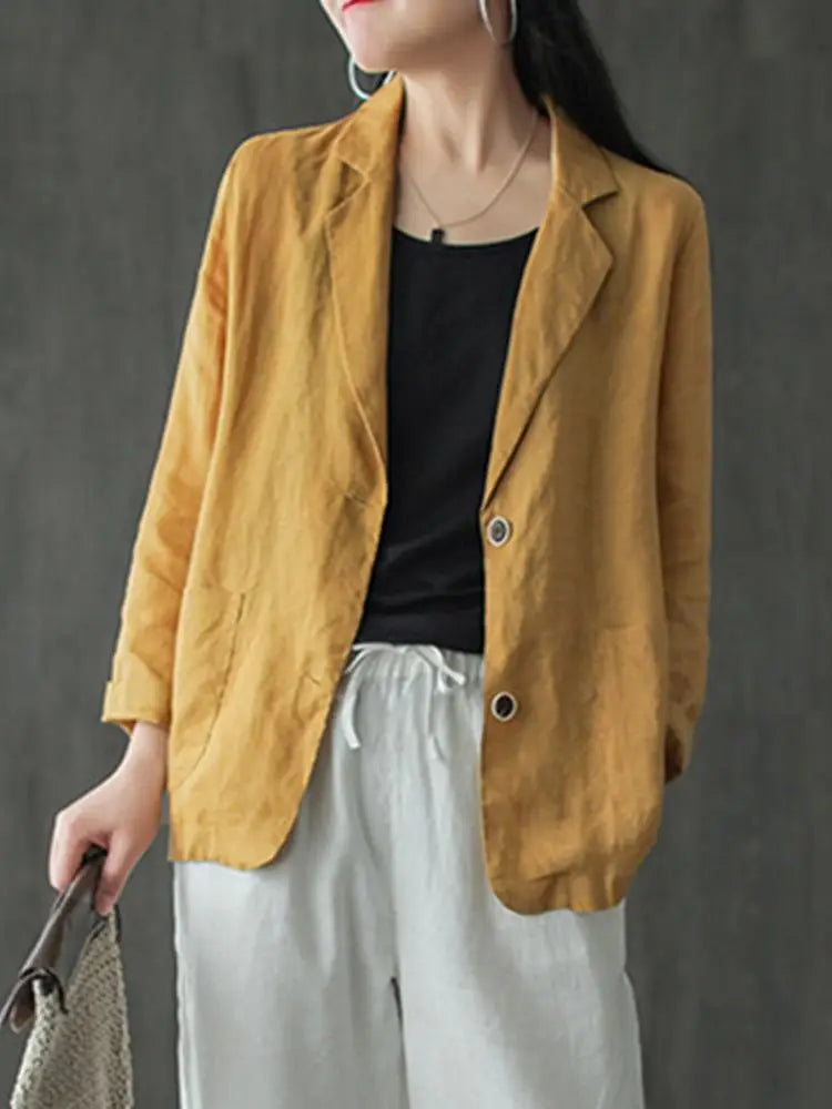 R&B | Casual-Jacke mit Knöpfen für Damen