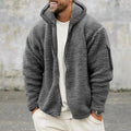 R&B | Herren Kapuzen-Fleecejacke