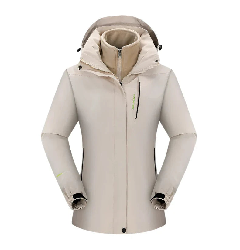 R&B | 3-In-1 Fleecegefütterte Wanderojacke