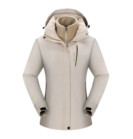 R&B | 3-In-1 Fleecegefütterte Wanderojacke