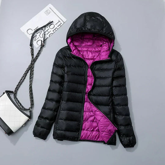 R&B | Kapuzen Daunenjacke Spezielle Winter