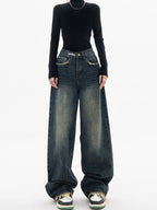 R&B | Damen Vintage Baggy Jeans