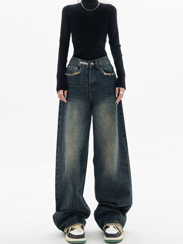 R&B | Damen Vintage Baggy Jeans