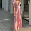 R&B | Eleganter Jumpsuit mit Puffärmeln
