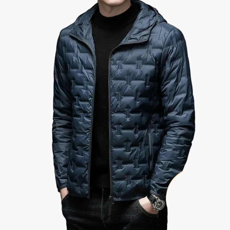 R&B | Steppjacke mit Kapuze - Winter Outdoor Freizeitjacke