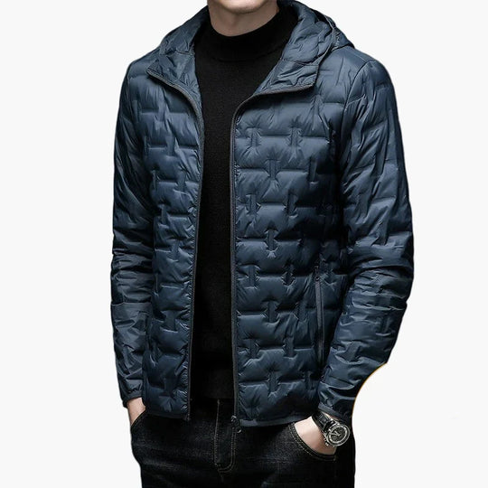 R&B | Steppjacke mit Kapuze - Winter Outdoor Freizeitjacke