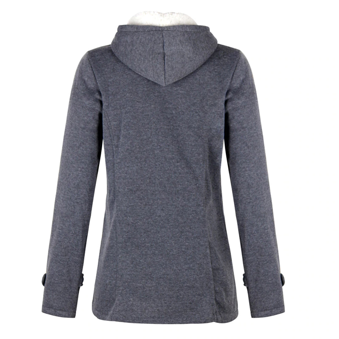 R&B | Lange Kapuzenjacke für Damen Ideal für den Winter