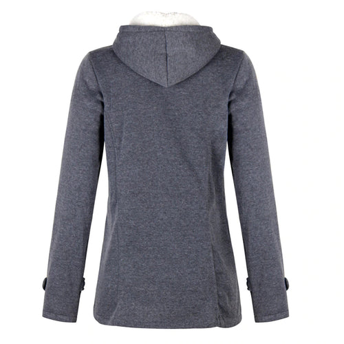 R&B | Lange Kapuzenjacke für Damen Ideal für den Winter