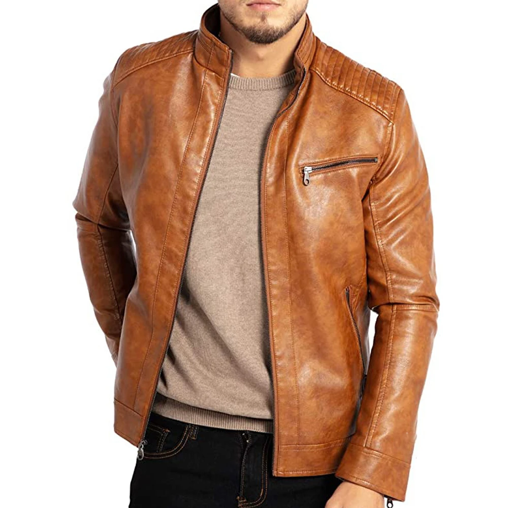 R&B | Lederjacke für Elegante Herren