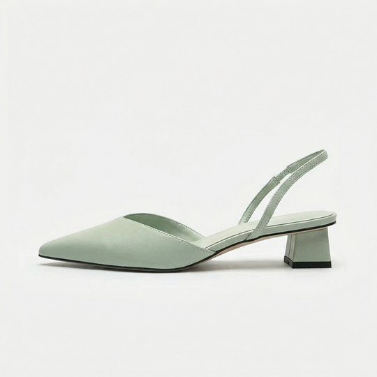 R&BMode Damen Slingback Pumps Spitz Geschlossen mit Absatz