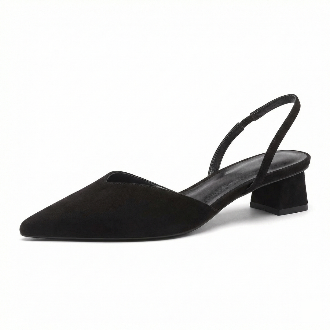 R&BMode Damen Slingback Pumps Spitz Geschlossen mit Absatz