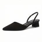 R&B Damen Slingback Pumps Spitz Geschlossen mit Absatz