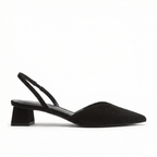 R&B Damen Slingback Pumps Spitz Geschlossen mit Absatz