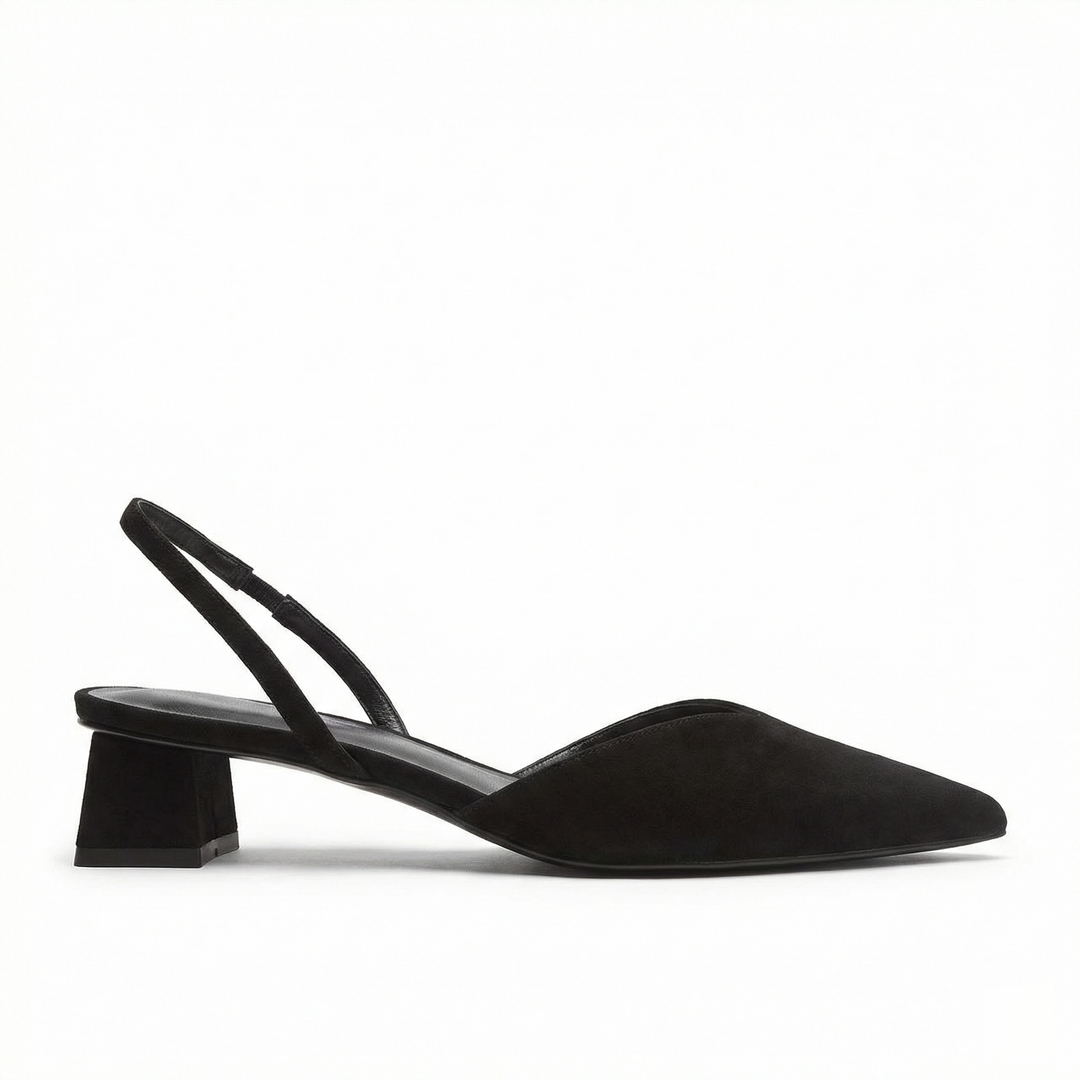 R&BMode Damen Slingback Pumps Spitz Geschlossen mit Absatz