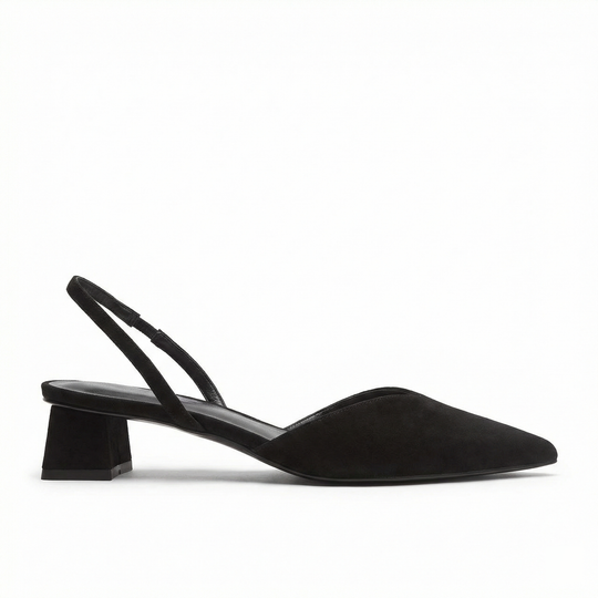 R&BMode Damen Slingback Pumps Spitz Geschlossen mit Absatz