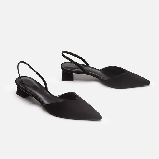 R&BMode Damen Slingback Pumps Spitz Geschlossen mit Absatz