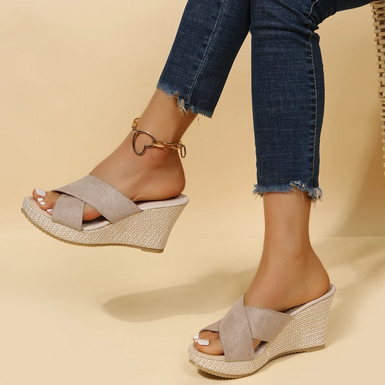 Orthopädische Damensandalen