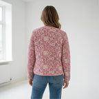 R&B | Blümchen-Steppjacke Gefüttert Damen