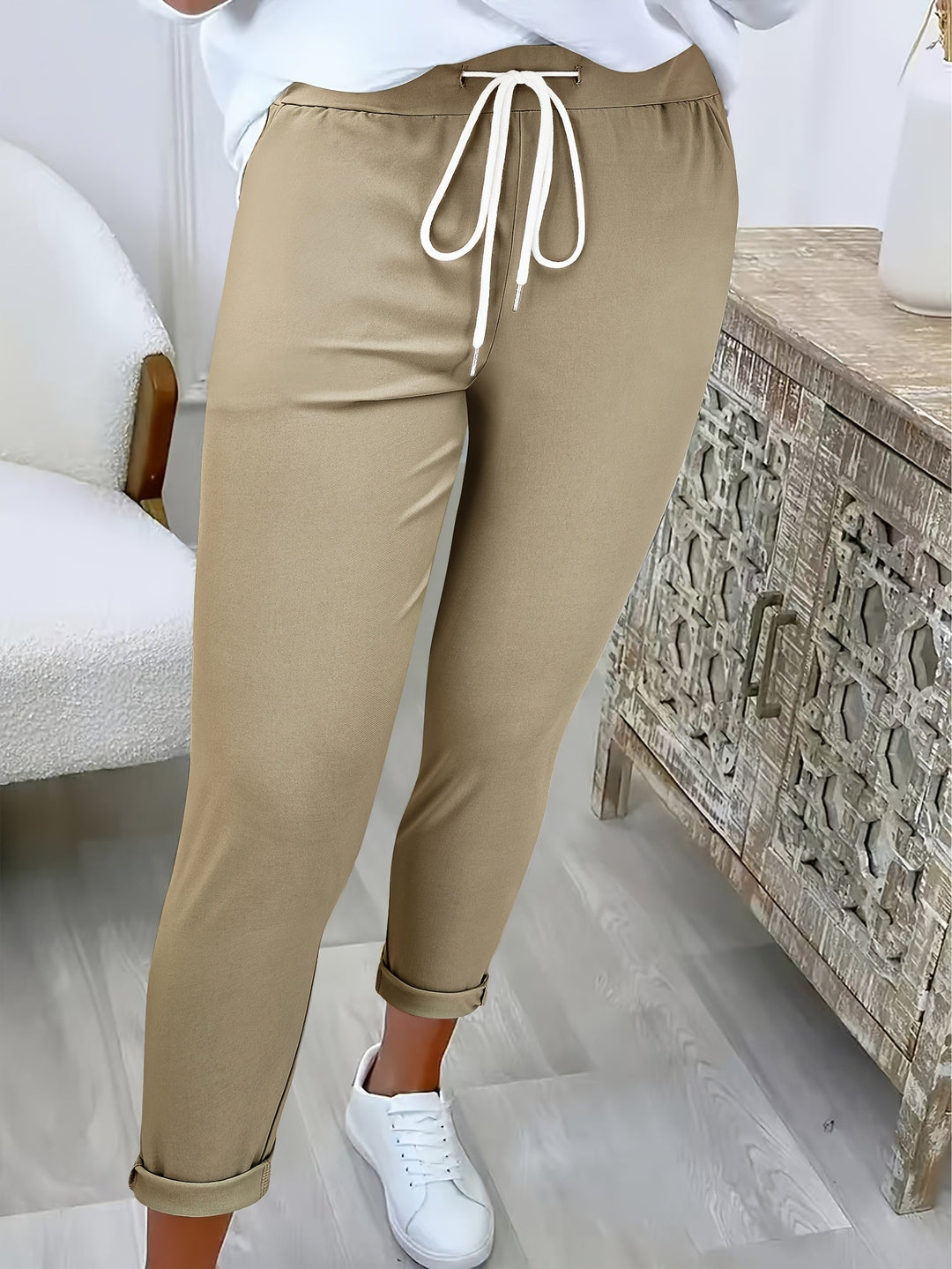 R&B | Funktionale Damenhose mit Elastischem Bund