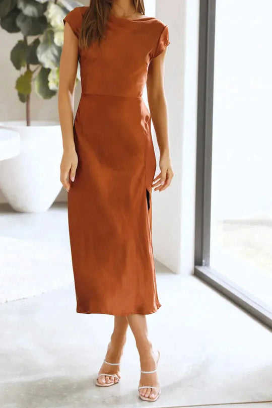 R&B | Elegantes Seidenkleid