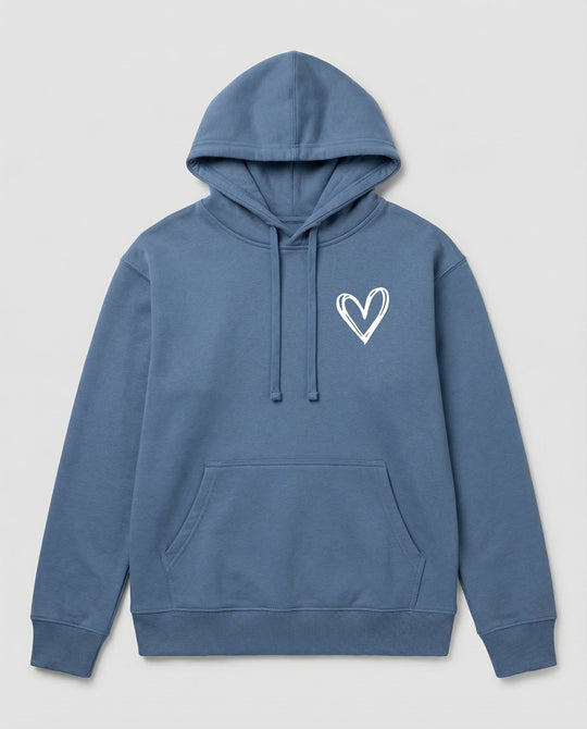 Kapuzenpullover Herzdruck Damen | R&B