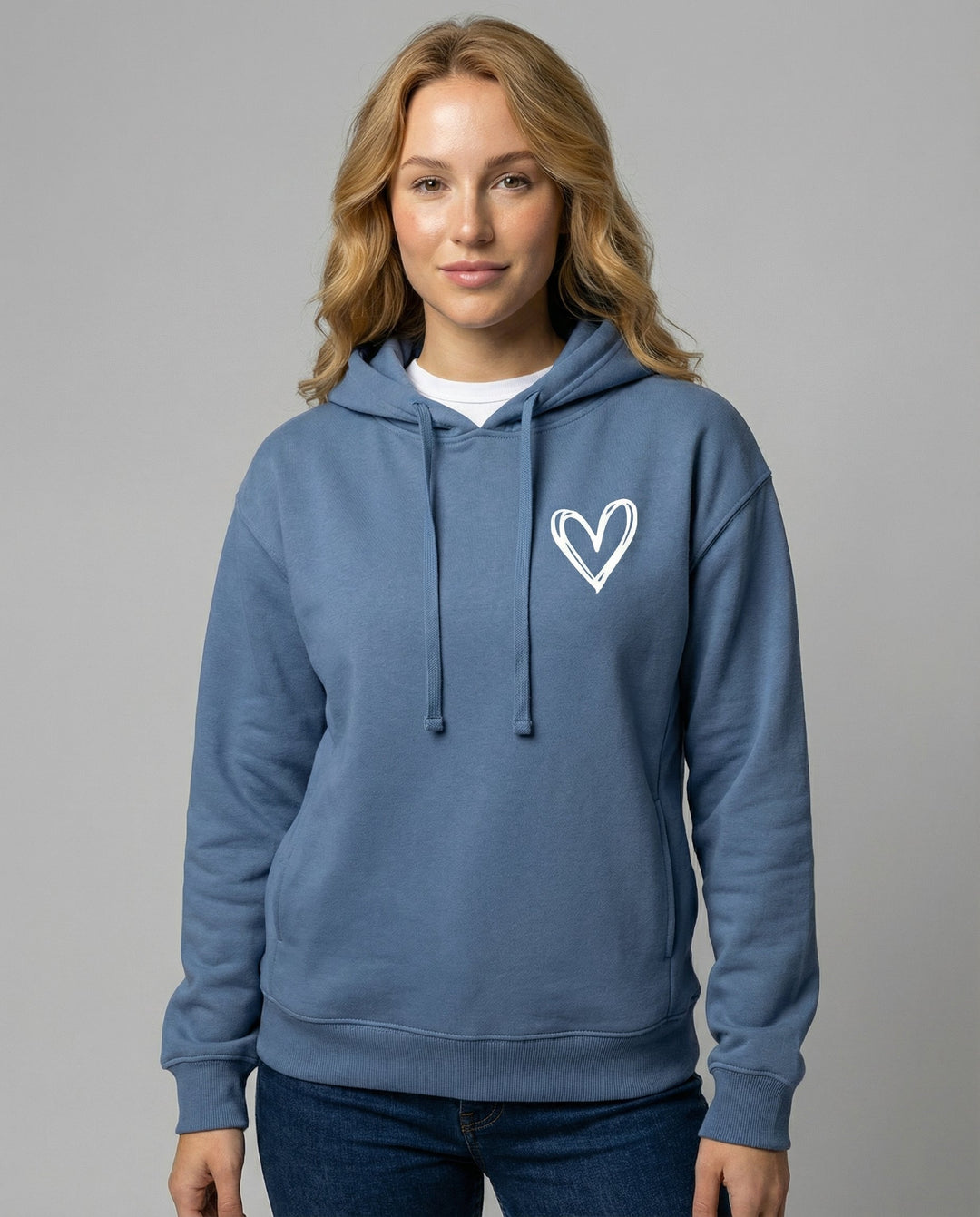 Kapuzenpullover Herzdruck Damen | R&B