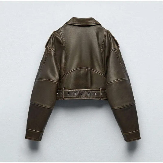 jacke mit Gürtel