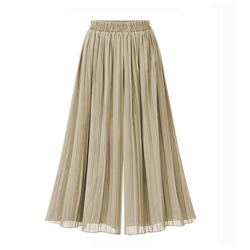 R&B - Damenhose mit weitem Bein und Mesh-Detail
