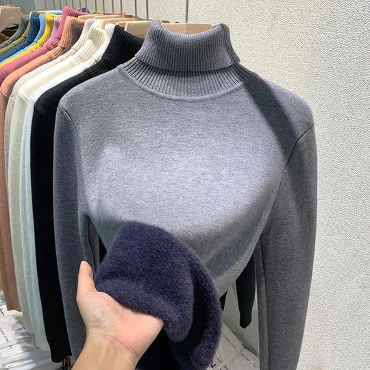 R&B | Rollkragenpullover Modisch Warm Herbst Winter Elegant