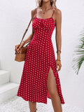 Langes Boho Kleid mit Blumenmuster für Damen