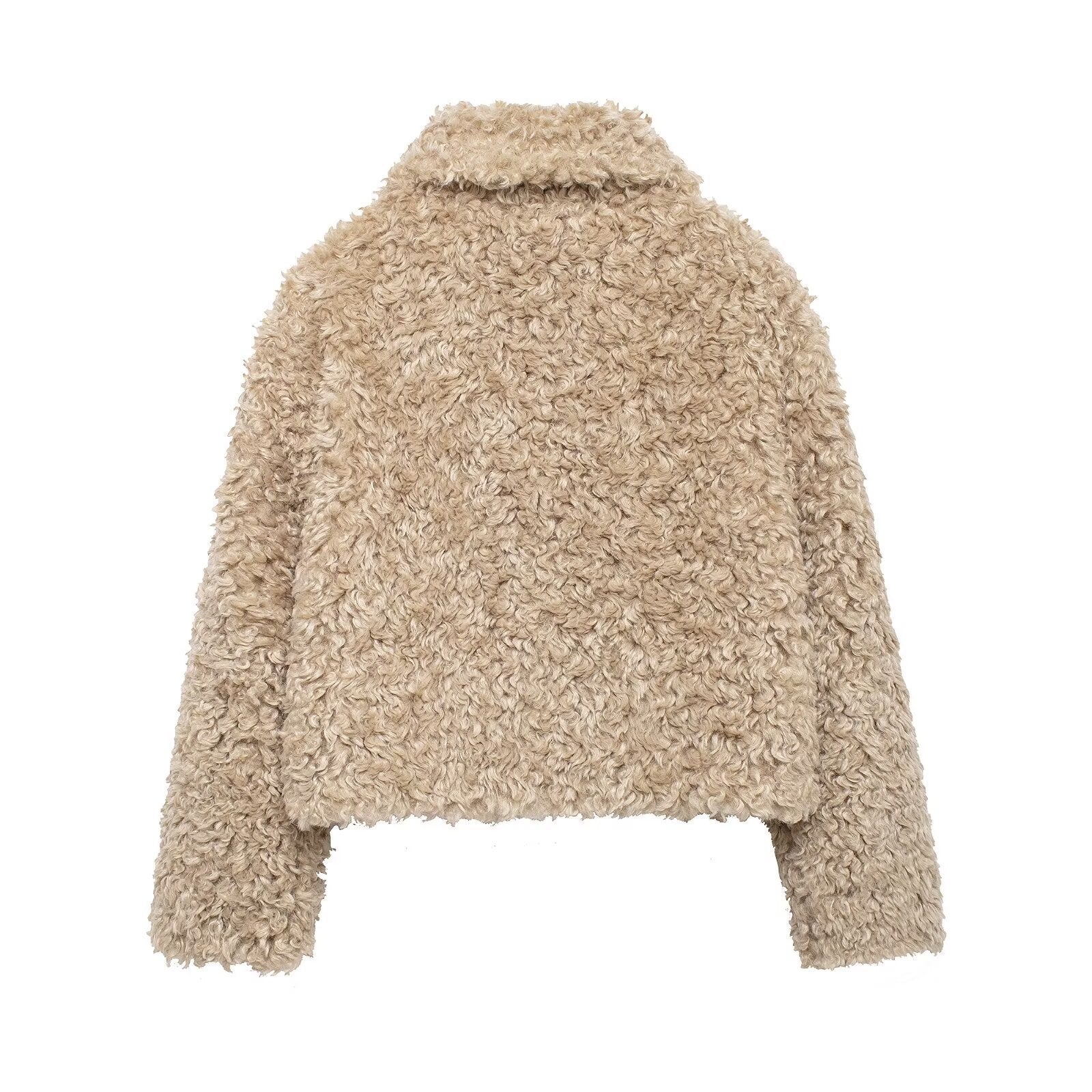 R&B | Teddyjacke für Damen mit Keren Schnallenverschluss