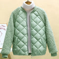 R&B | Kurze Lässige Leichte Kunstlammwoll Winterjacke